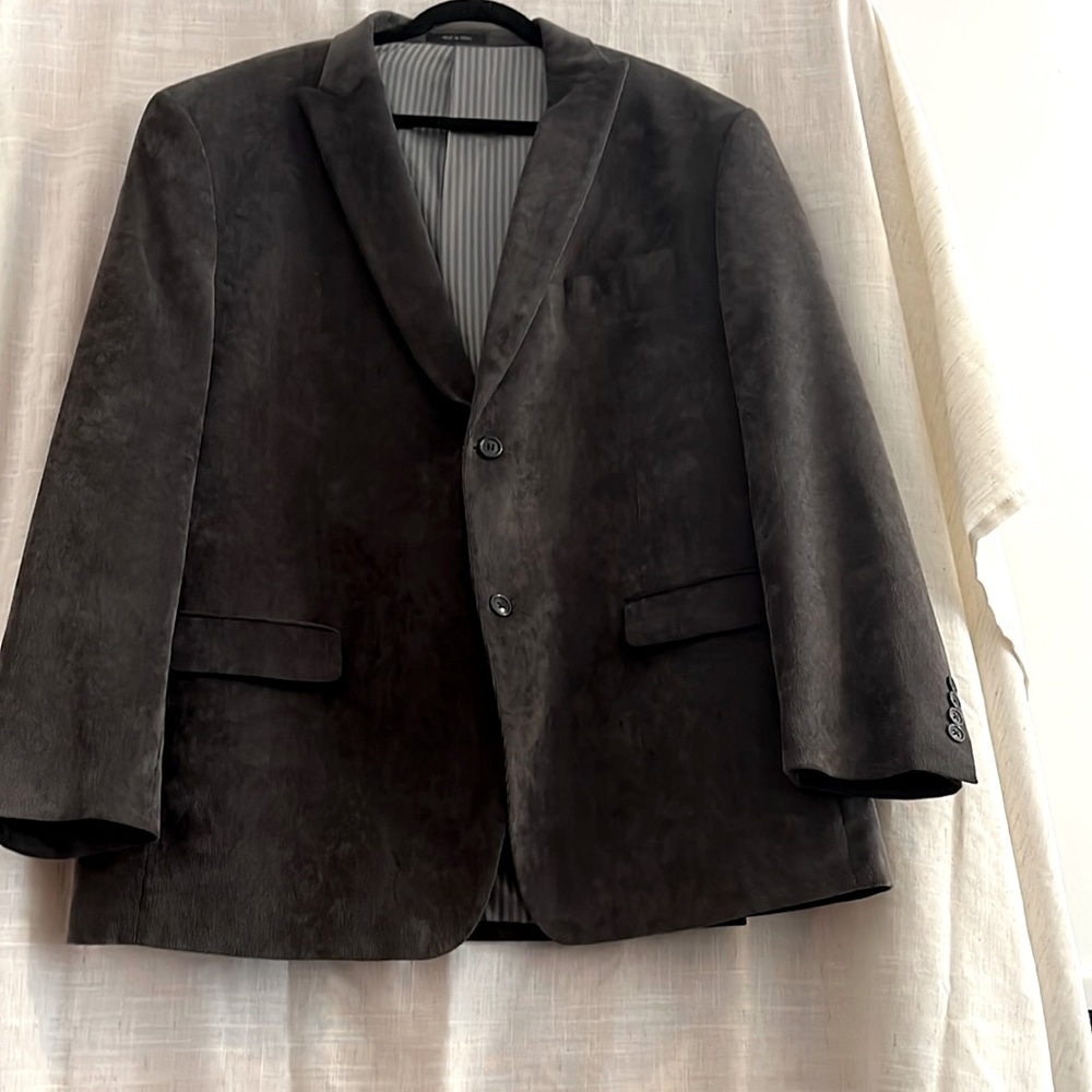 Apt. 9 men’s dress coat- suede